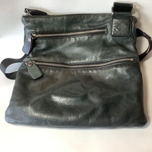 Margot black crossbody 3 zip pockets